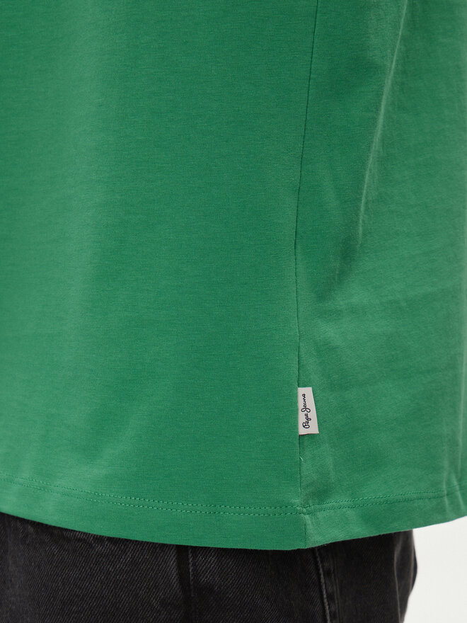 Pepe Jeans Pepe Jeans Camiseta Claude PM509390 Verde Regular Fit