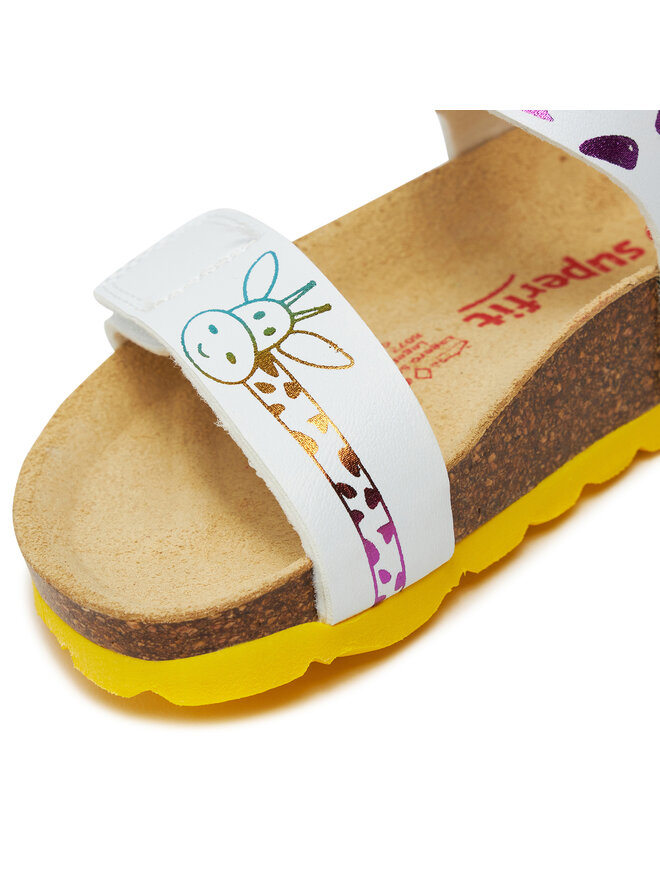 Superfit Sandály Superfit 1-000123-1020 M Bílá
