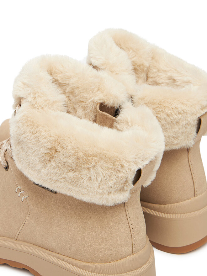 Skechers Schnürschuhe Skechers Park City 168087/NAT Beige