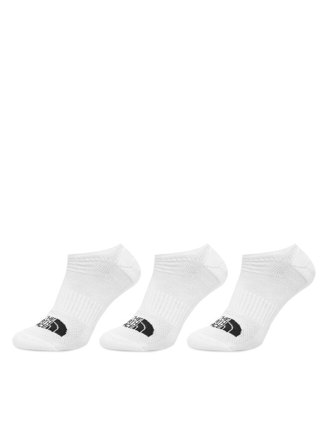 The North Face 3 pares de calcetines tobilleros para hombre The North Face NF0A8BRA Blanco