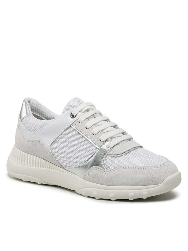 Sneakers Geox D Alleniee A D35LPA 0AS22 C1352 Blanc chaussures