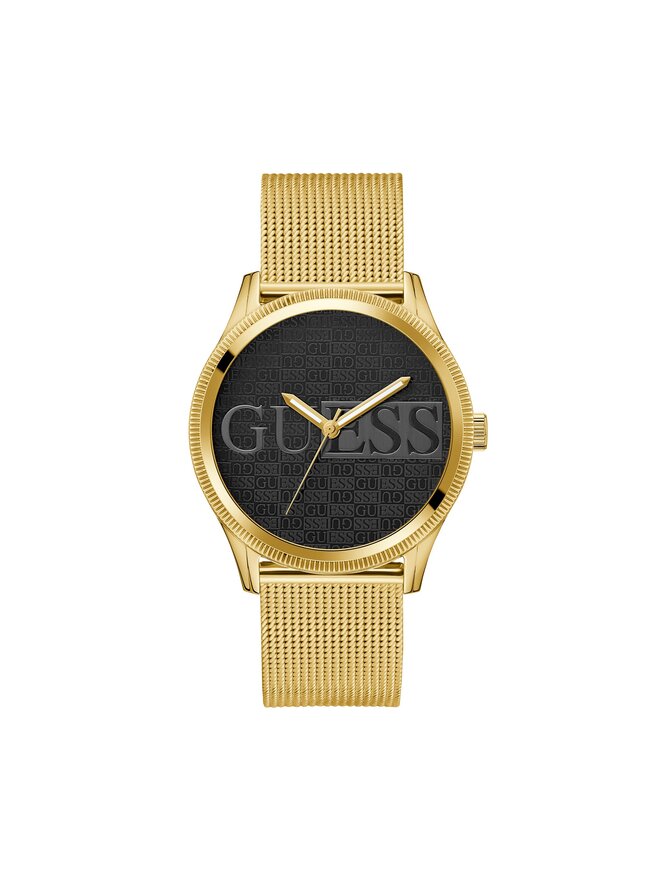 Guess Zegarek Guess Reputation Gent GW0710G2 Złoty