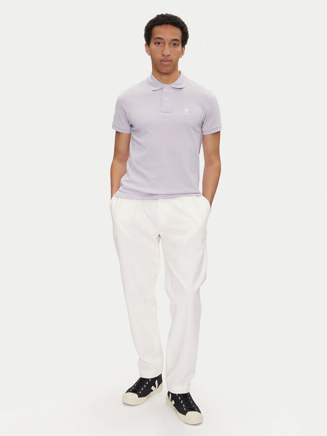 AMI PARIS AMI PARIS Pólóing HPL060.760 Lila Regular Fit