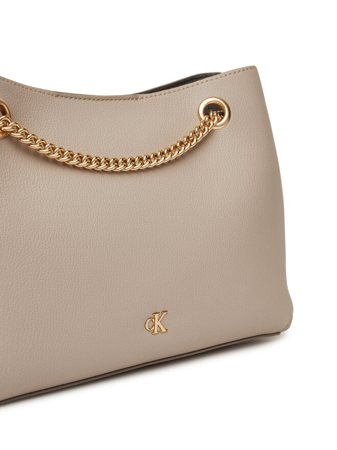 Calvin Klein Bolso Calvin Klein Minimal Monogram Shoulde LV04F3205G Beis