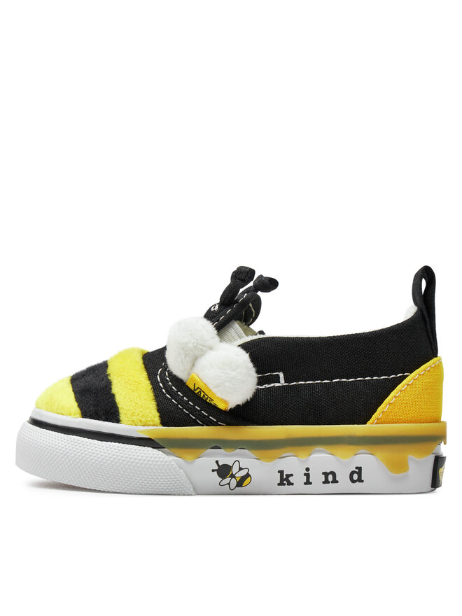 Vans Πάνινα παπούτσια Vans Slip-On V Bee VN000CMQY231 Μαύρο