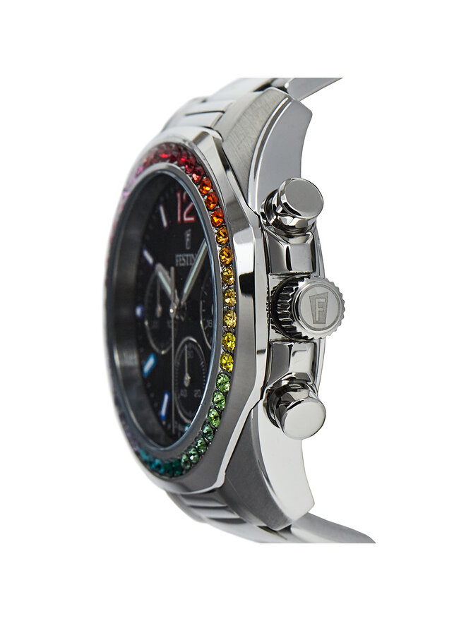 Festina Ceas Festina Boyfriend Chronograph 20606/3 Argintiu