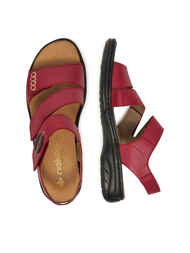 Rieker Σανδάλια Rieker 64573-33 Κόκκινο