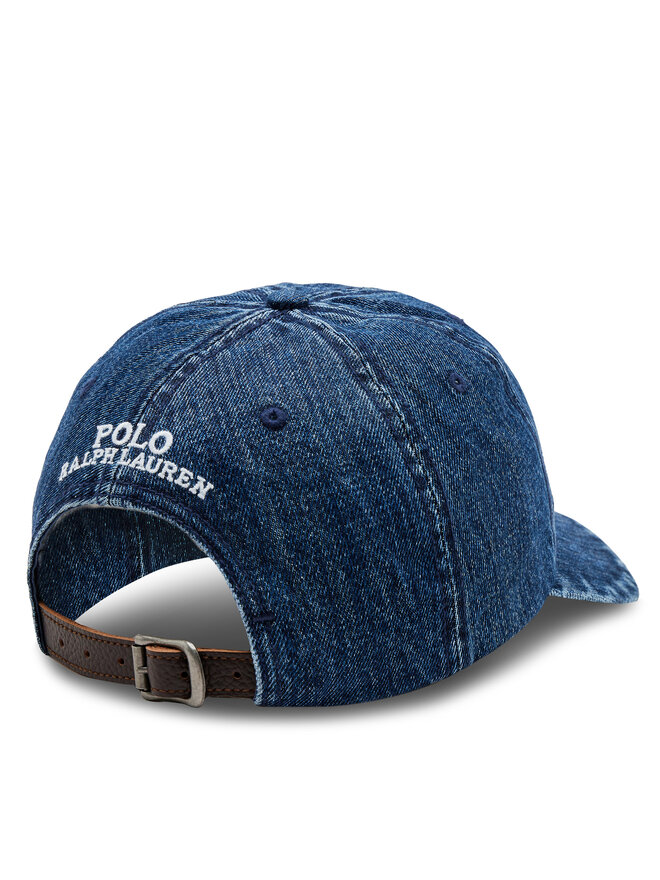 Polo Ralph Lauren Czapka z daszkiem Polo Ralph Lauren 211949925002 Niebieski