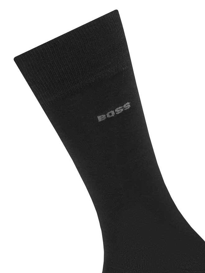 BOSS Набір 2 пар високих чоловічих шкарпеток BOSS 2P RS Tom 50534901 Чорний