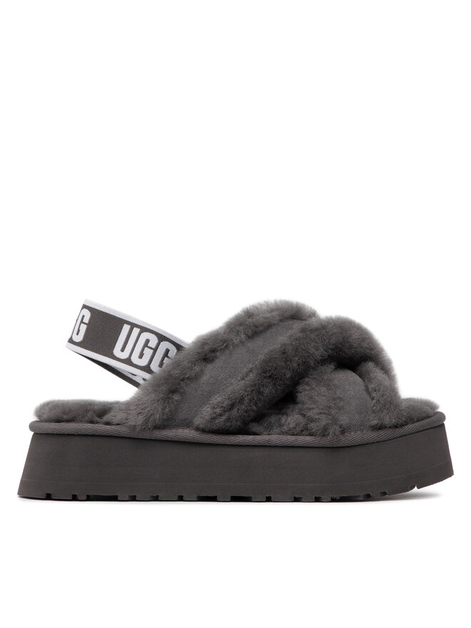 Ugg Naminės šlepetės Ugg W Disco Cross Slide 1121550 Pilka