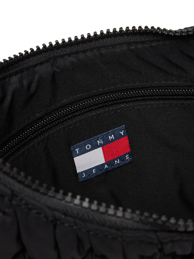 Tommy Jeans Handtasche Tommy Jeans Tjw Urban Quilted AW0AW17546 Schwarz