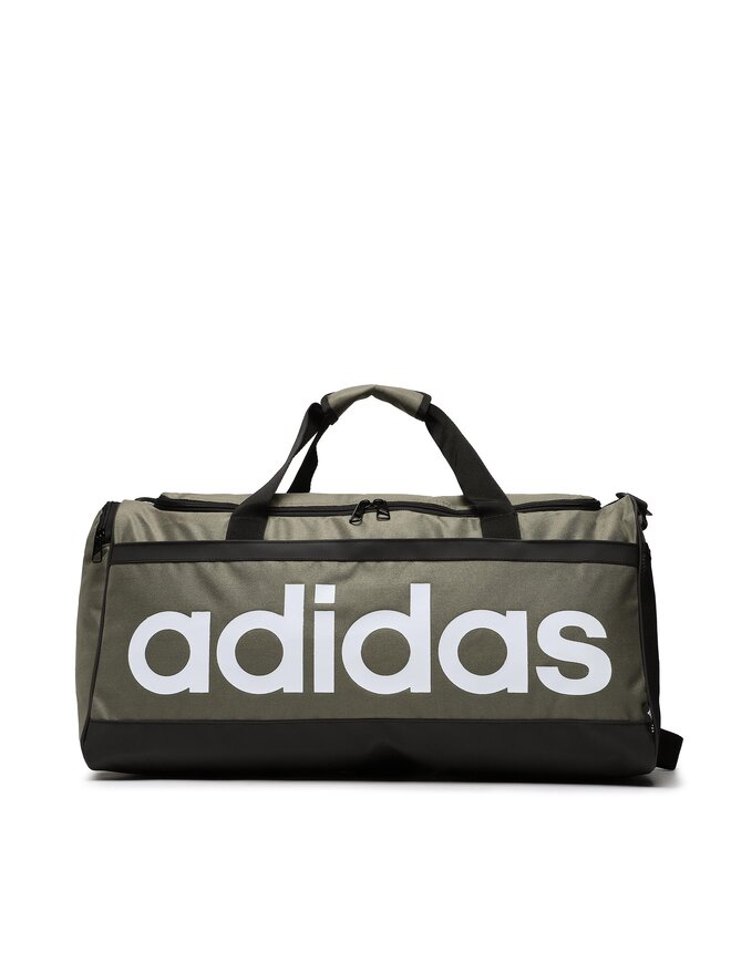 adidas Αθλητική τσάντα adidas Essentials Linear Duffel Bag Medium HR5350 Πράσινο