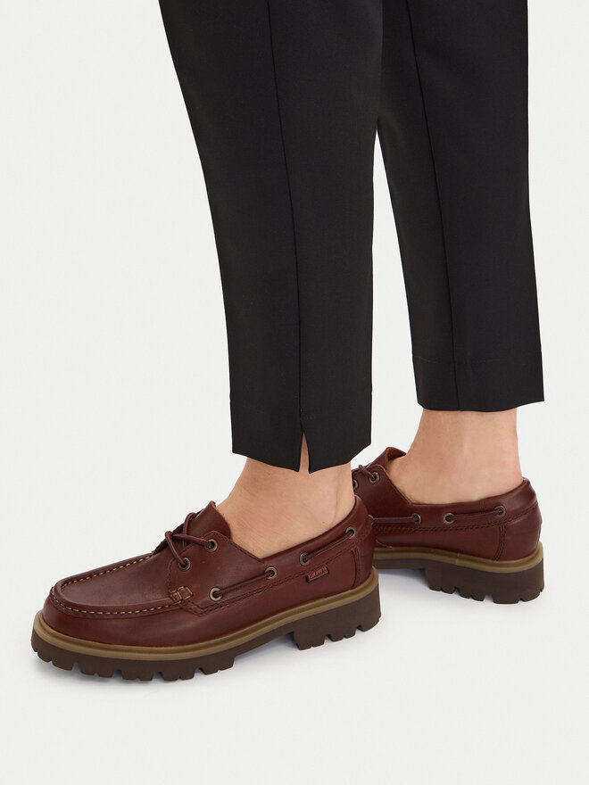 Clarks Halbschuhe Clarks Cleyhill Boat. 26187287 Braun