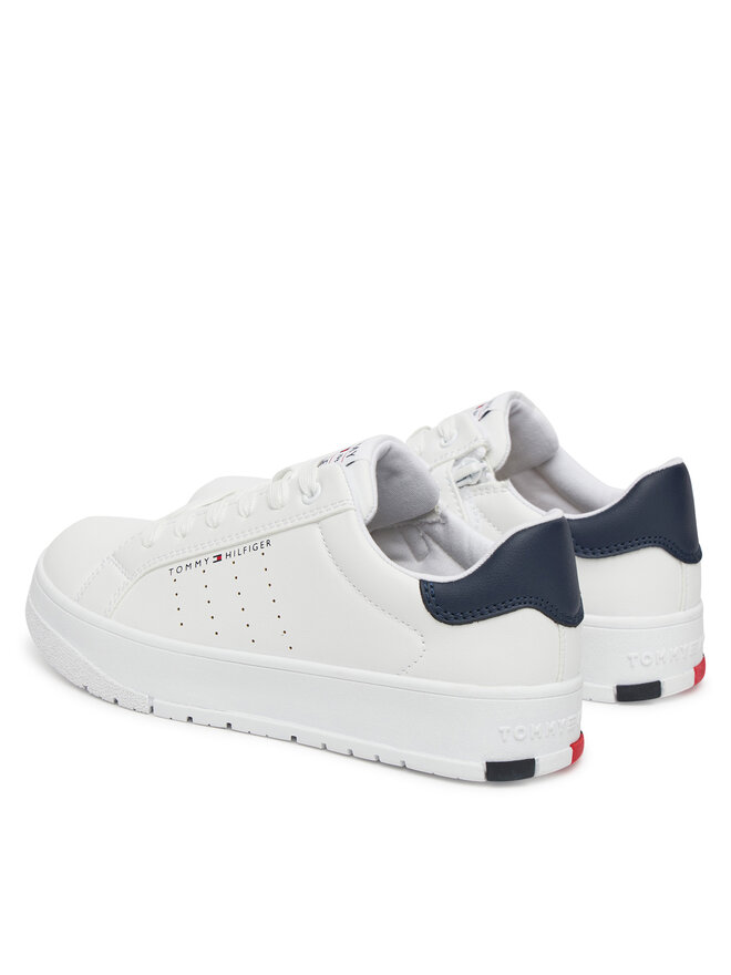 Tommy Hilfiger Αθλητικά Tommy Hilfiger Low Cut Lace-Up Sneaker T3X9-33856-1355 S Λευκό