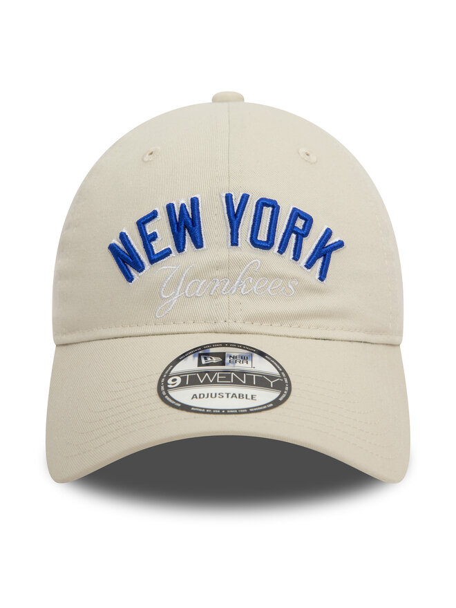 New Era Бейсболка New Era Mlb Wordmark 920 Nyy 60503495 Бежевий