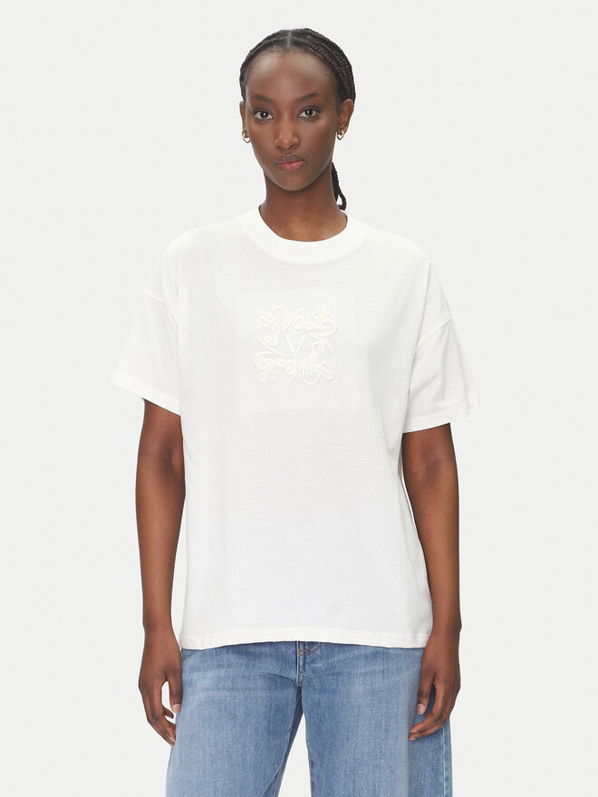 ViCOLO ViCOLO Camiseta RD0119 Blanco Regular Fit