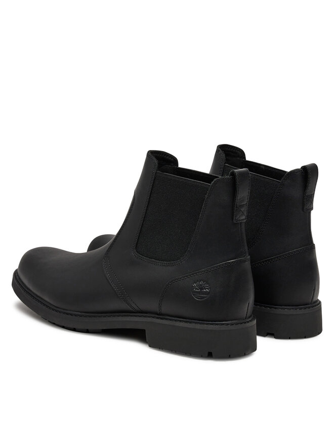 Timberland Боти тип челси Timberland Stormbucks Mid C Helsea Boot TB05551R001 Черен