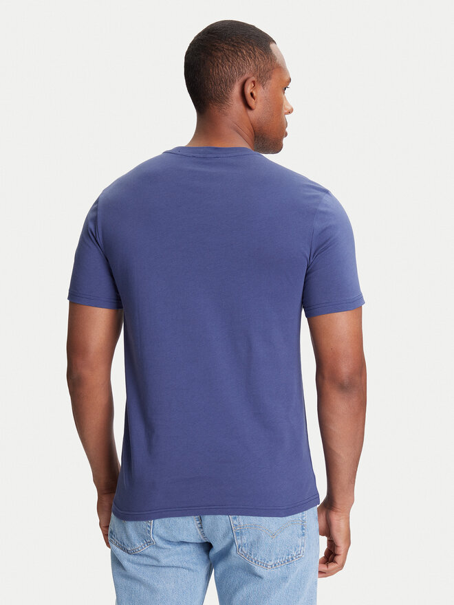 United Colors Of Benetton United Colors Of Benetton Marškinėliai 3U53J1F15 Mėlyna Regular Fit