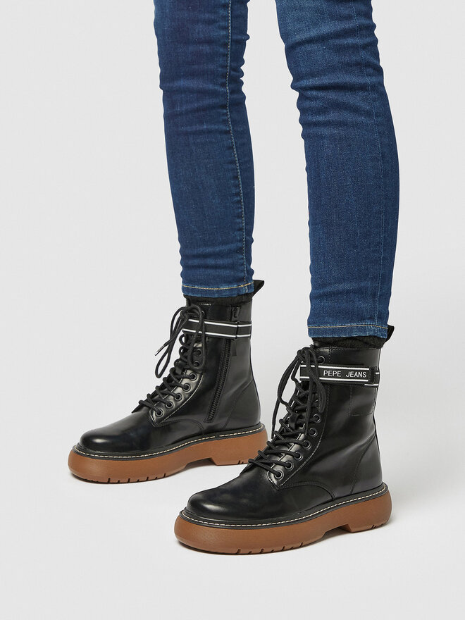 Pepe Jeans Botines Pepe Jeans PLS50503 Negro