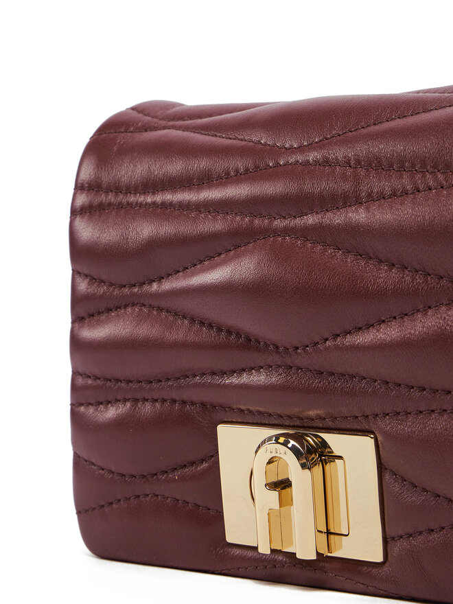 Furla Τσάντα Furla 1927 Mini Soft WE00735 BX3221 26700 Μπορντό