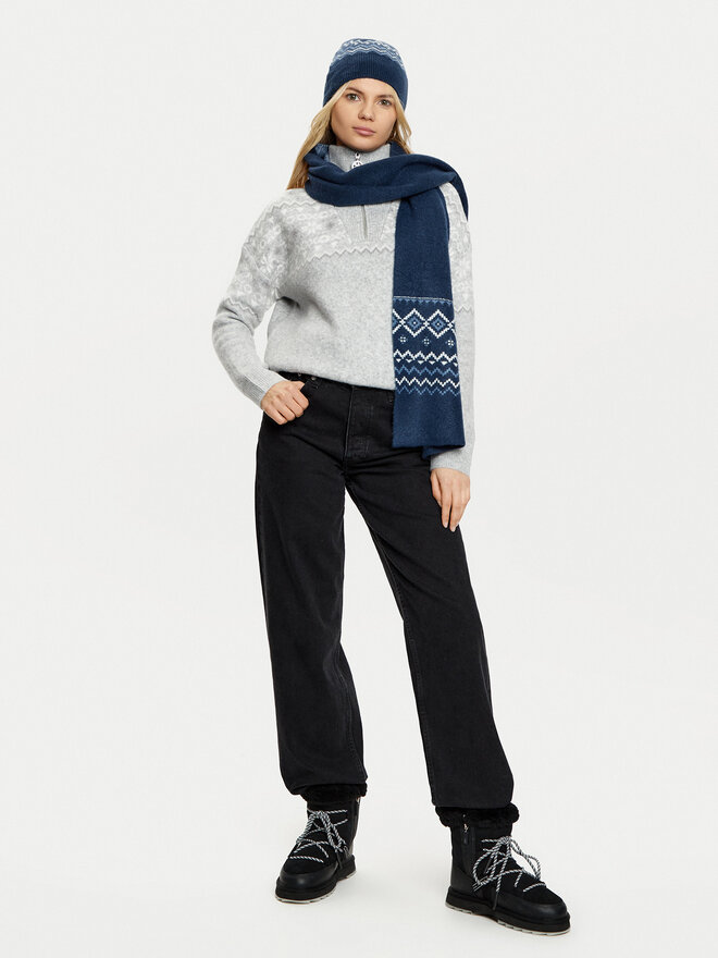 Guess Set: gorro y bufanda de tubo Guess W5PZ18 Z3LQ0 Azul marino