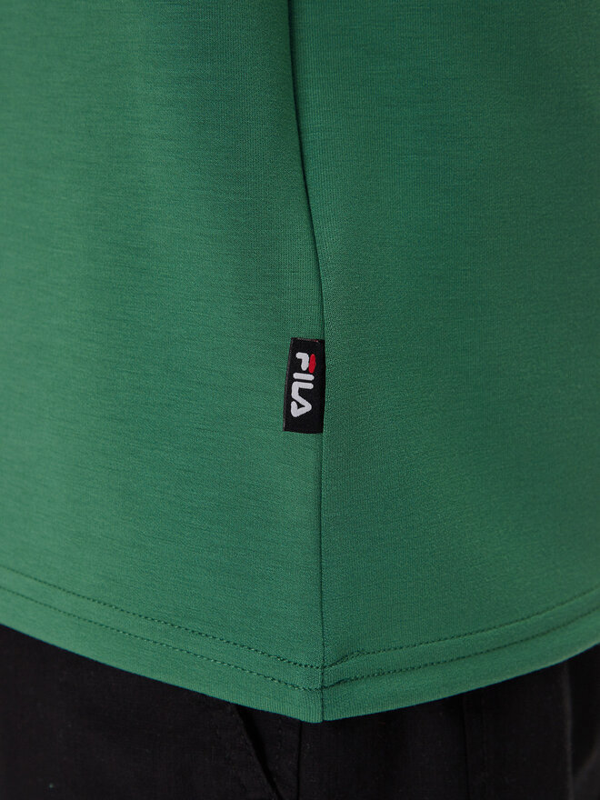 Fila Fila Marškinėliai Lennik FAM0883 Žalia Regular Fit