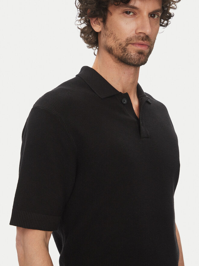 Only & Sons Only & Sons Polo Tony 22033571 Μαύρο Regular Fit