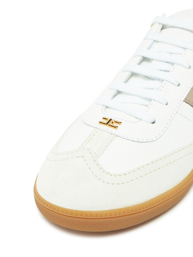 Elisabetta Franchi Zapatillas Elisabetta Franchi SA-50G-51E2-V400 Écru