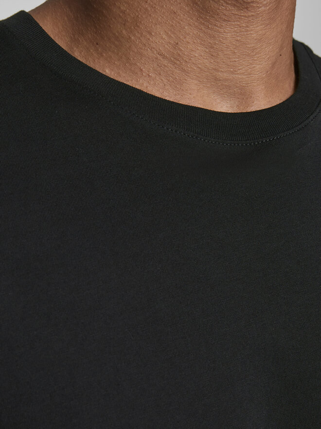 Jack&Jones Jack&Jones T-Shirt Corp Logo 12151955 Μαύρο Slim Fit