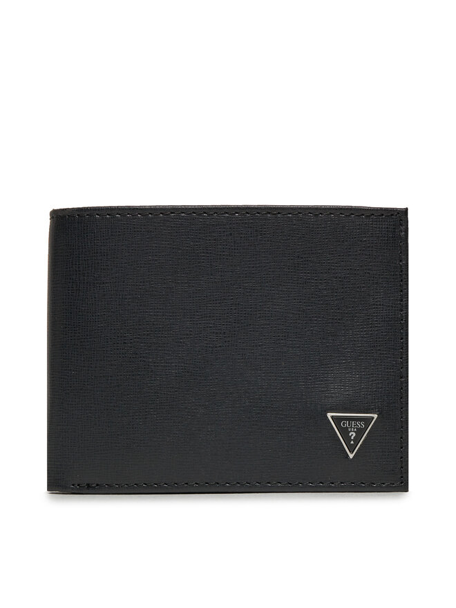 Guess Portafoglio grande da uomo Guess SMCSLE LEA24 Nero