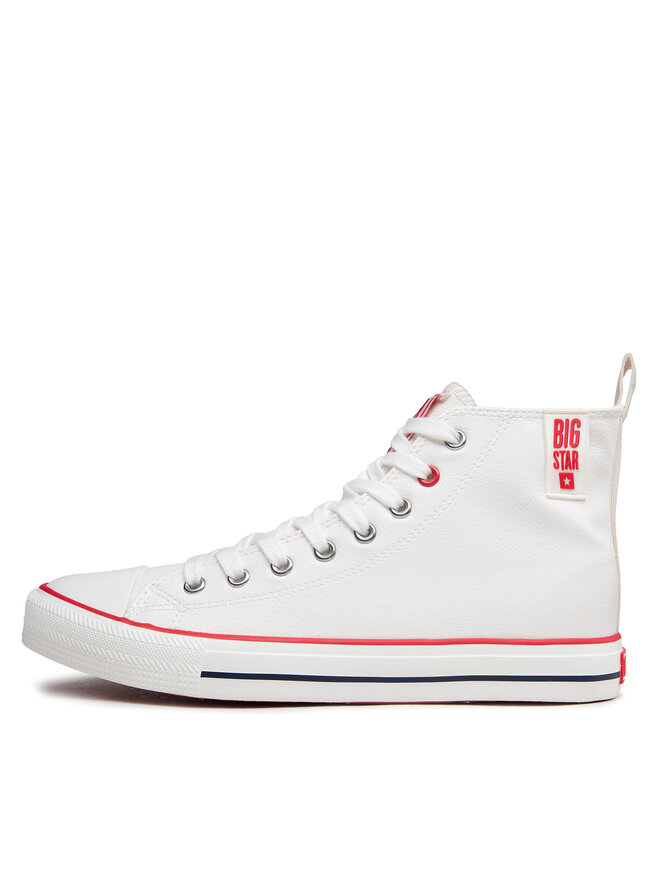 Big Star Shoes Trampki Big Star Shoes JJ174071 Biały