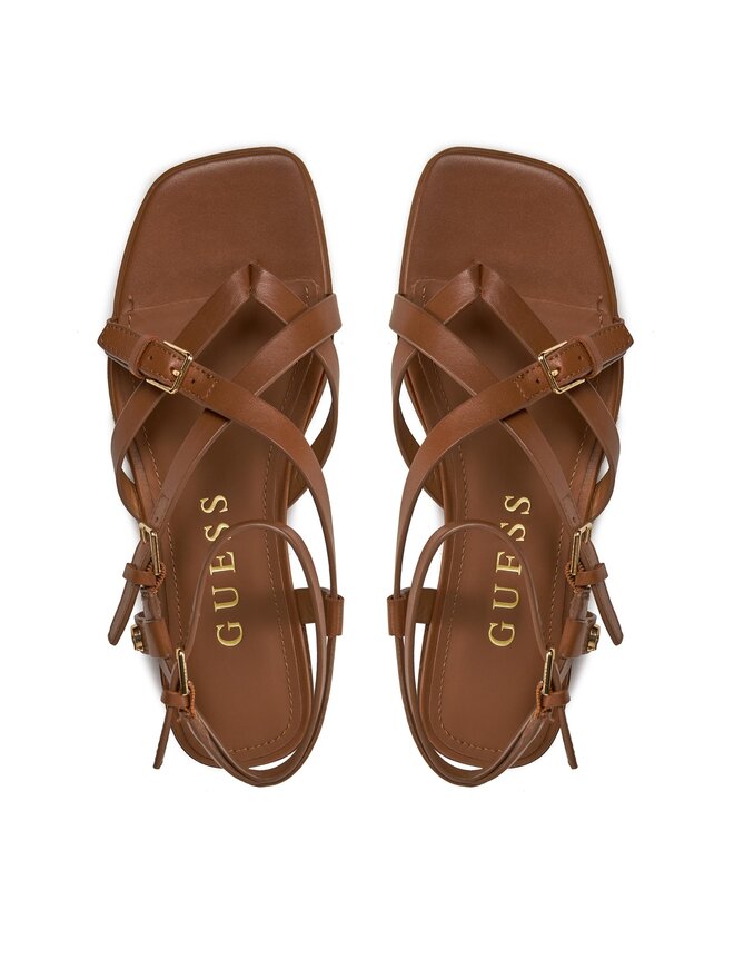 Guess Sandalen Guess Tamper FLJTAM LEA03 Braun