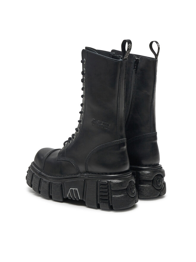 NEW ROCK Anfibi NEW ROCK M-MILI211-C14 Nero