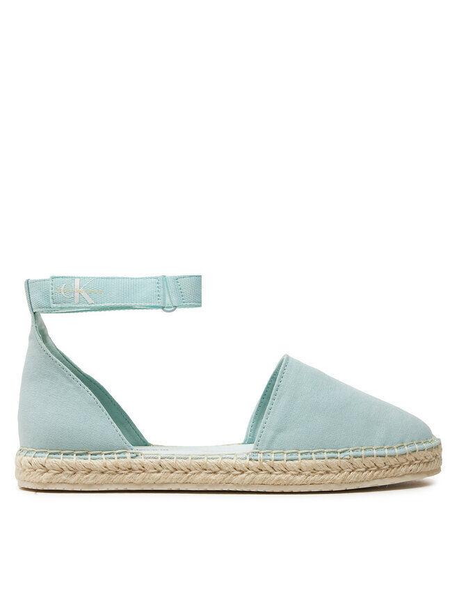 Espadrilles Calvin Klein Jeans Ankle Espadrille Btw YW0YW01027 Grun eschuhe