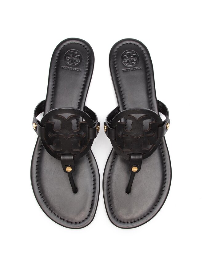 Tory Burch Japonki Tory Burch Miller 11744 Czarny