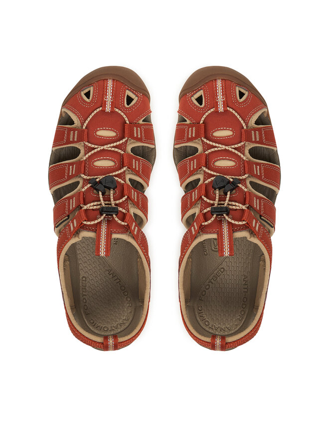 Keen Босоніжки Keen CLEARWATER CNX BURNT BRICK/SAFAR 1032516 Коричневий