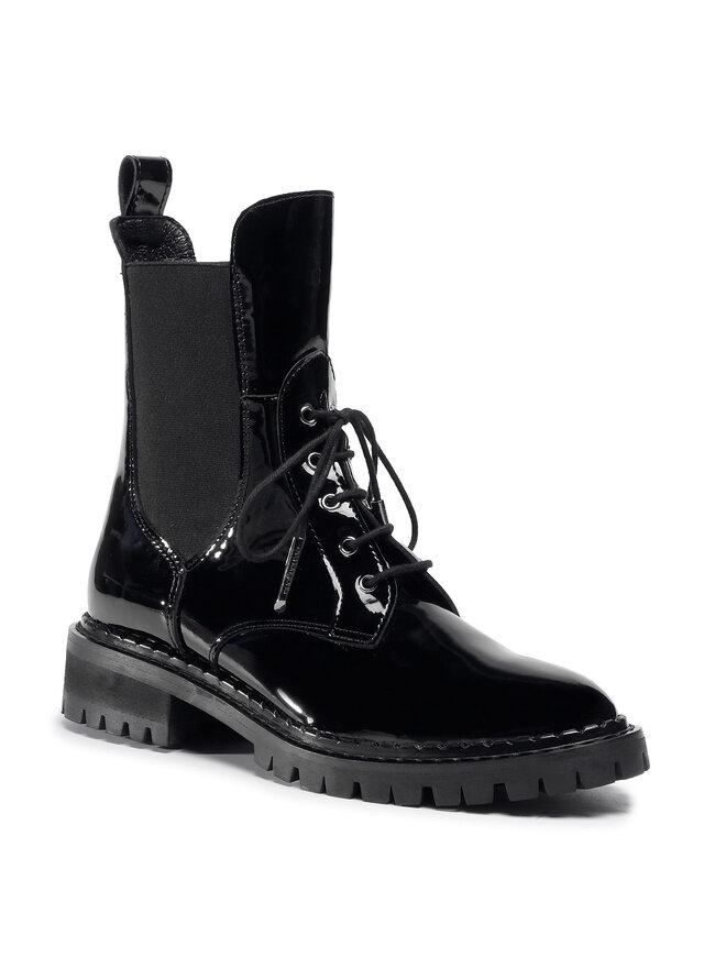 Eva Minge Schnürstiefeletten Eva Minge EM-21-08-001037 Schwarz