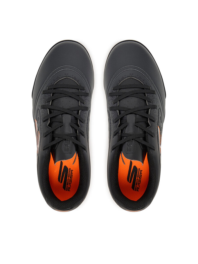 Skechers Tenisice za nogomet Skechers Razor 1.5 Jr Youth TF 252061L BKOR Crna