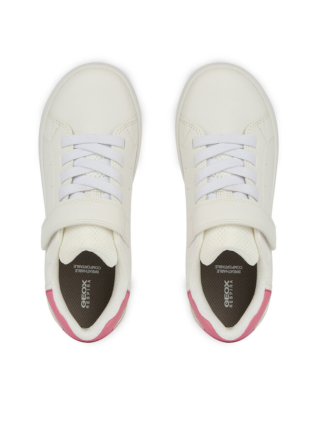 Geox Sneakersy Geox J Eclyper J36LRA 000BC C0563 M Bílá