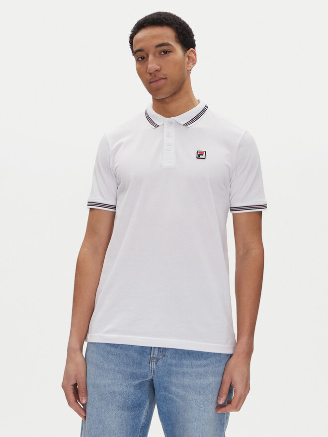 Fila Fila Poloshirt Lubeek FAM0898 Weiß Regular Fit