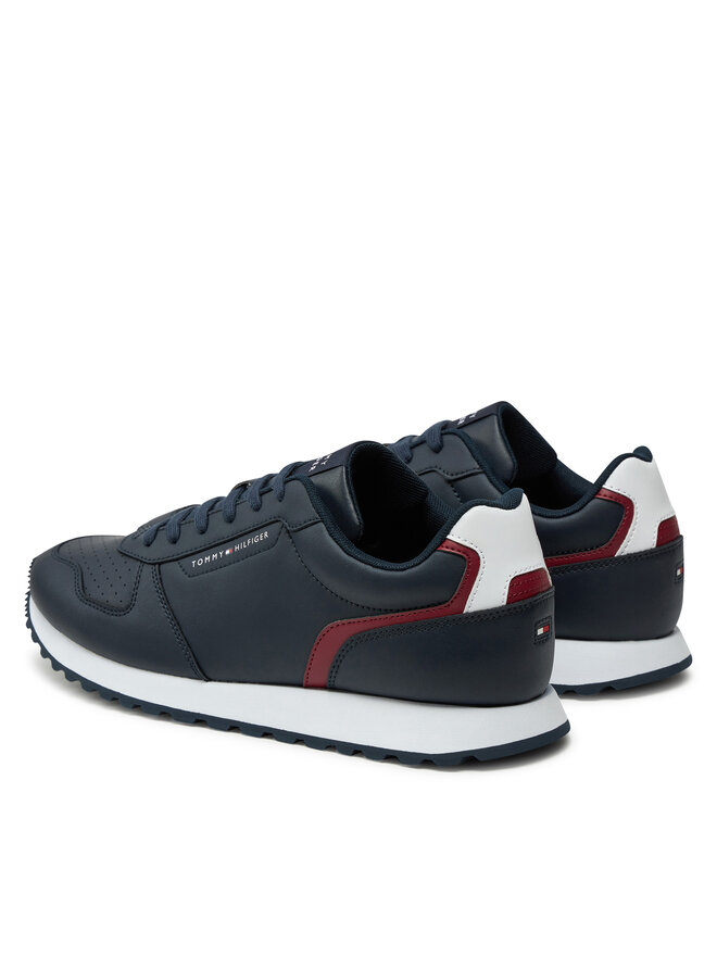 Tommy Hilfiger Снікерcи Tommy Hilfiger New Runner Eva Mix Lth Flag FM0FM05453 Cиній