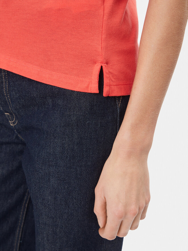 Pepe Jeans Pepe Jeans Marškinėliai Helga PL505761 Raudona Regular Fit