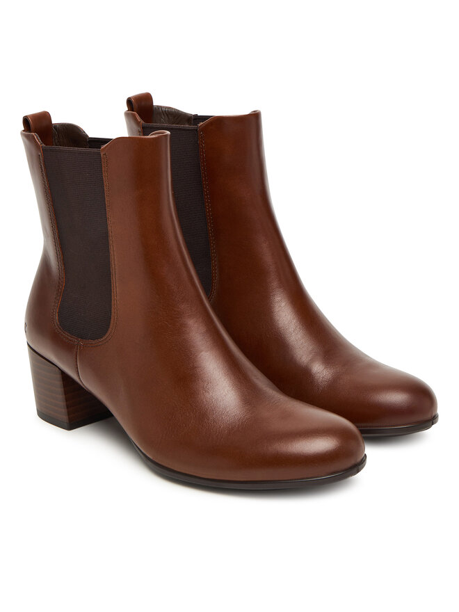 ECCO Polokozačky ECCO Dress Classic 20992301014 Hnědá