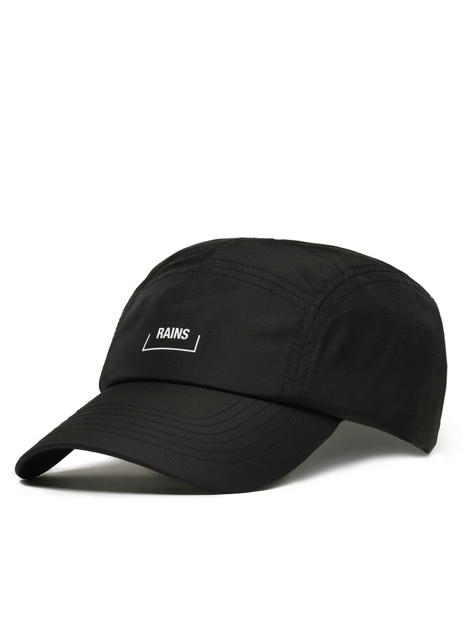 Rains Καπέλο Jockey Rains Garment Cap 20200 Μαύρο