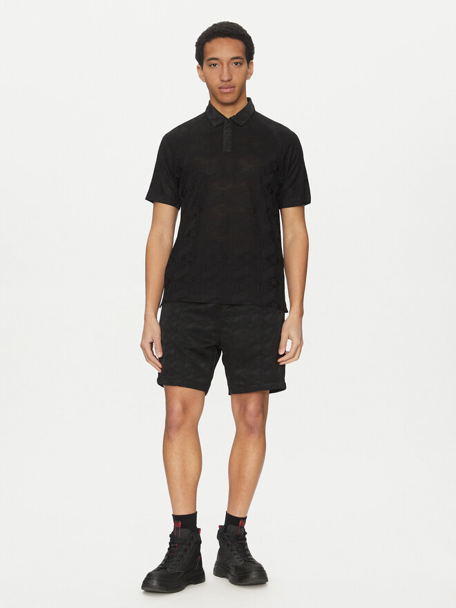 HUGO HUGO Polo Dompoli 50535150 Μαύρο Relaxed Fit