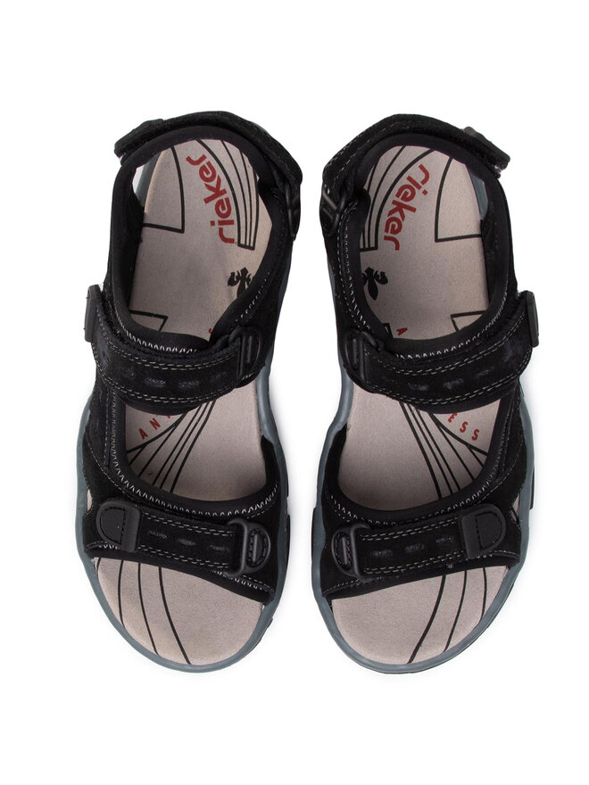 Rieker Sandalen Rieker 68872-01 Schwarz