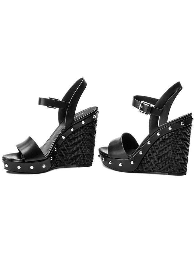 Sandalias MICHAEL Michael Kors Ellen Wedge 40S8ELHS1L Negro zapatos.es