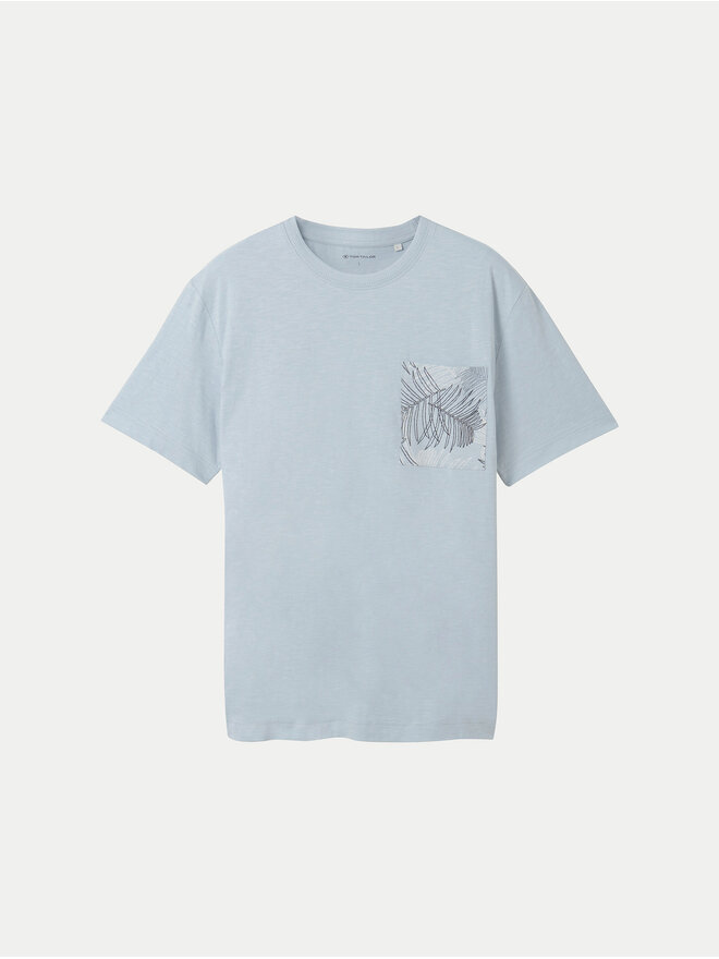 Tom Tailor Tom Tailor T-shirt 1040945 Svijetloplava Regular Fit