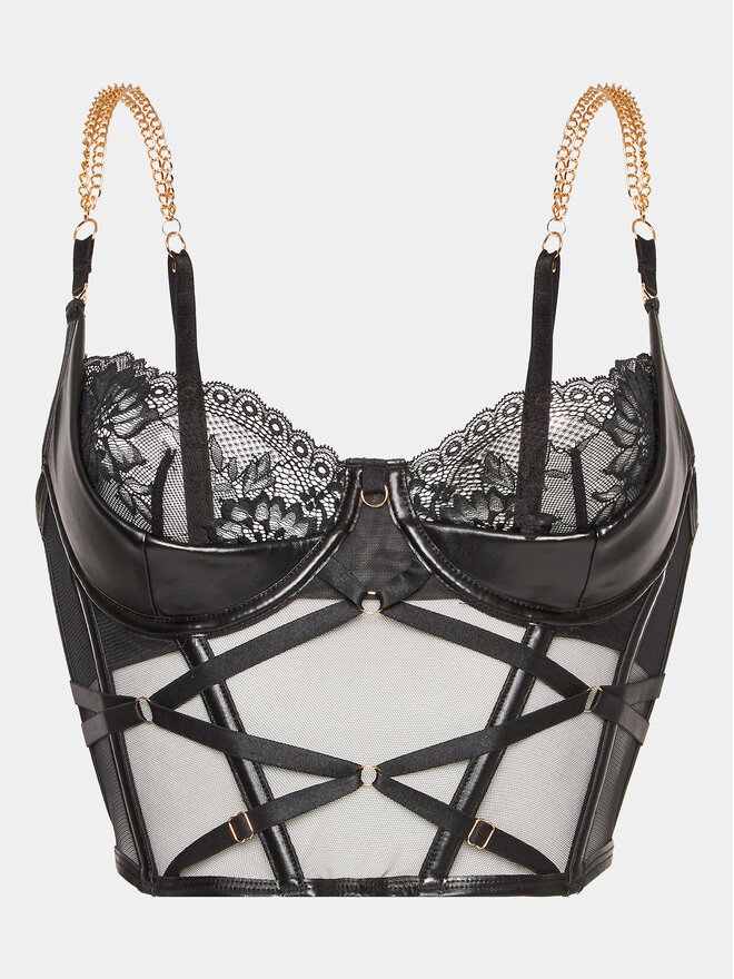 Hunkemöller Hunkemöller Σουτιέν τοπ Hecate 199848 Μαύρο