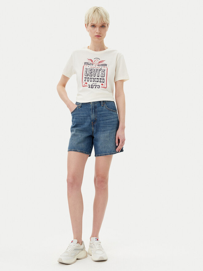 Levi's® Levi's® Marškinėliai A8802-0041 Balta Standard Fit